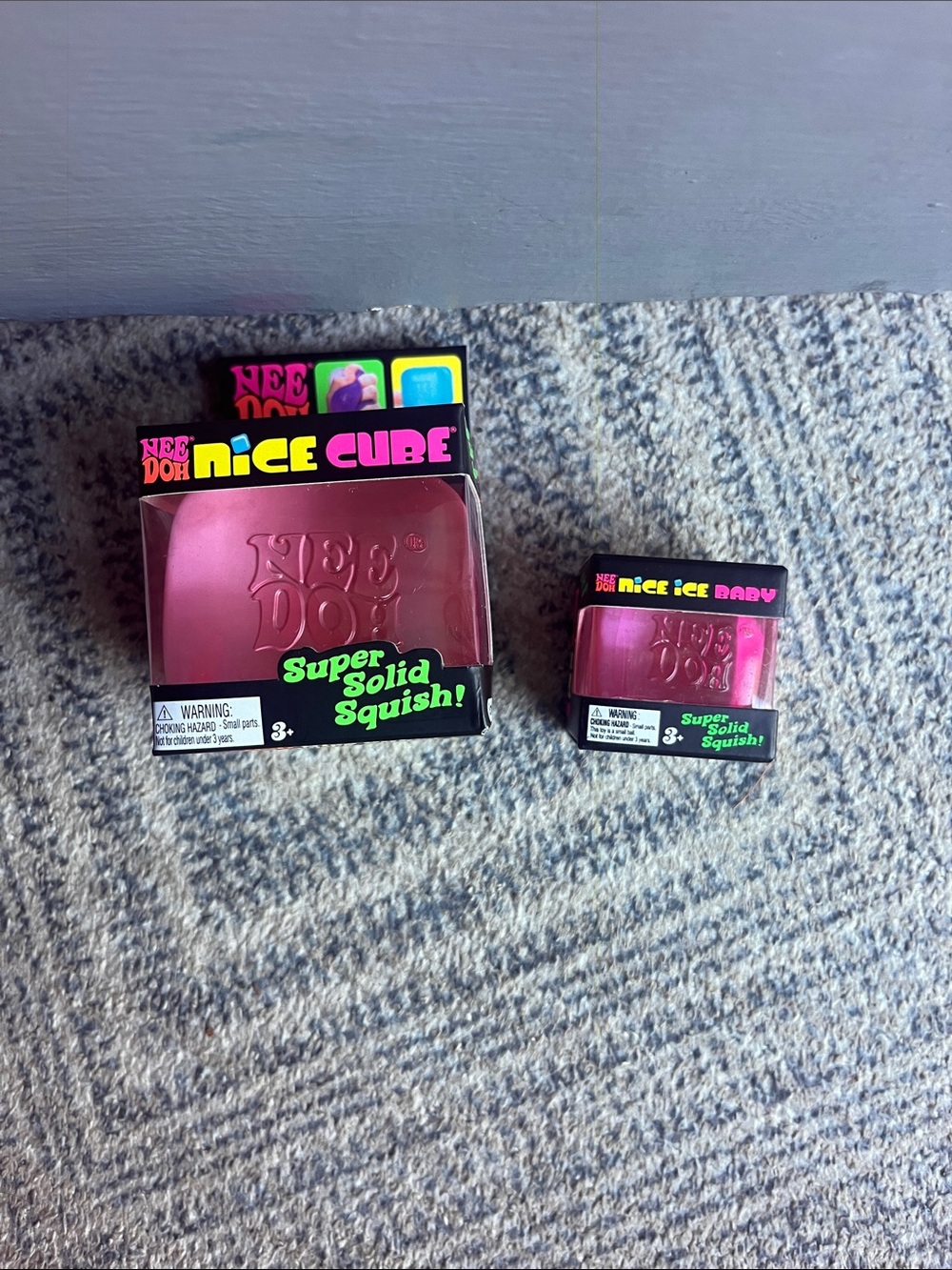Needoh Nice Cube & nice ice baby bundle - PINK